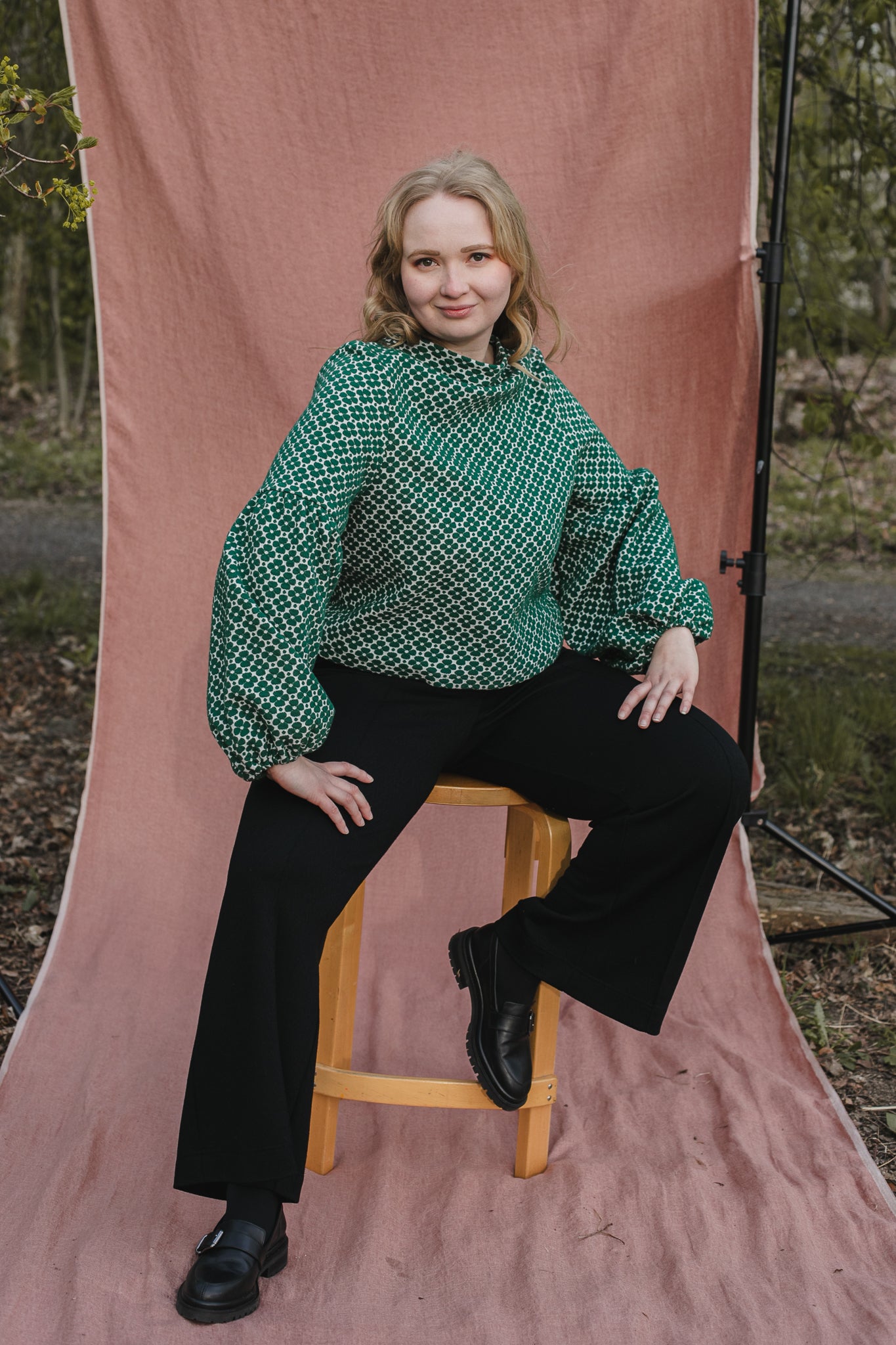 TALVIKKI puuvillapaita, Apila vi-va