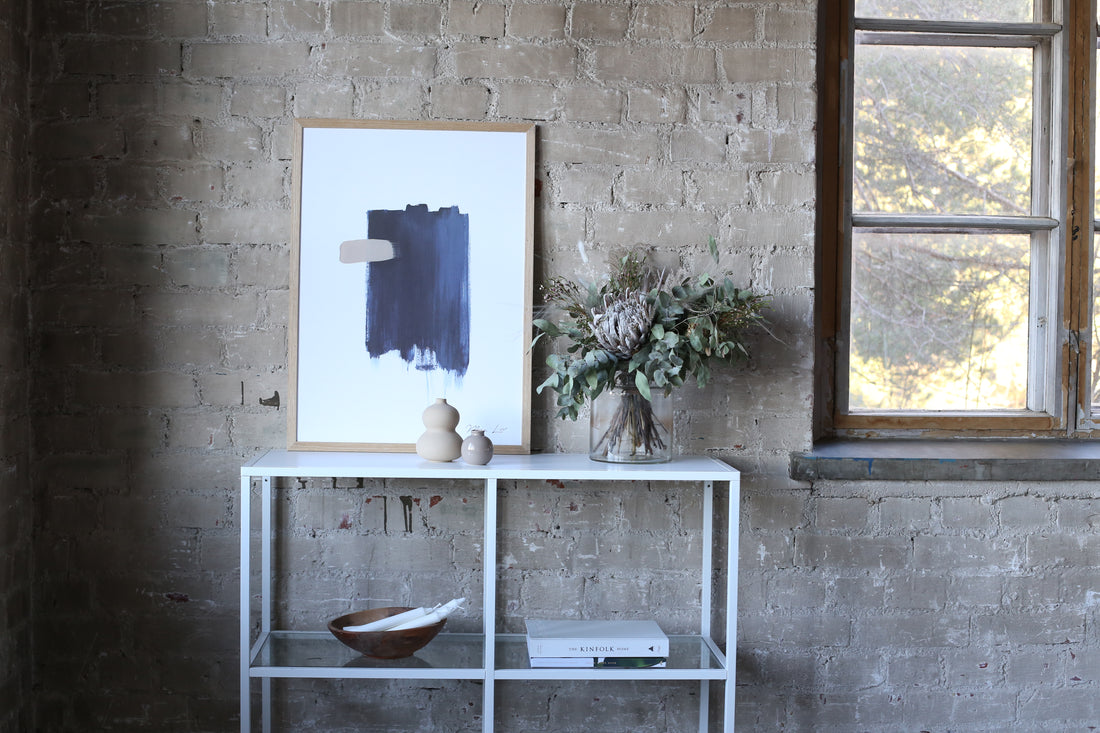 True Blue I Taidejuliste 30x40