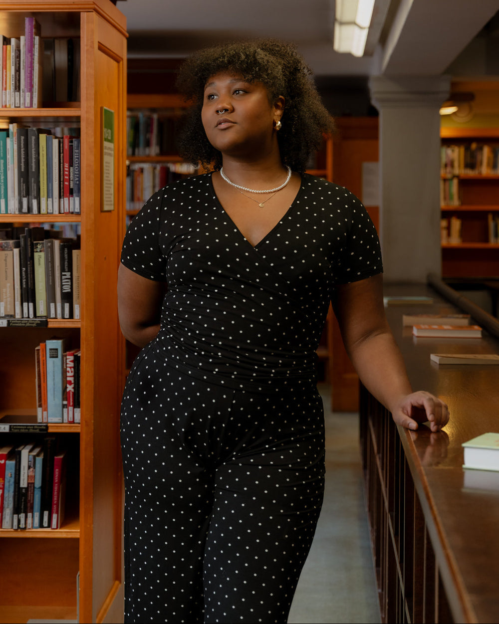 Kietaisupääntie T-paita, Musta Pilkku