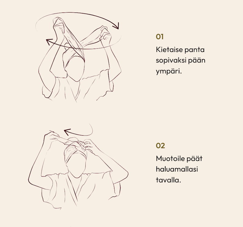 Muotoiltava Pellavapanta