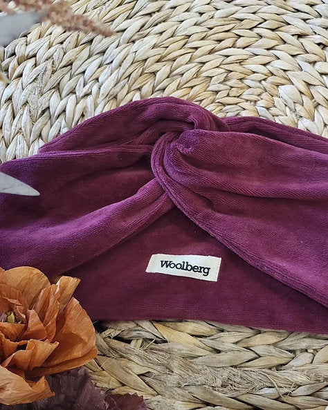 Moldable Turban Band, Velour