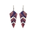 Jatuli Ombre Earrings, Marble, DIFFERENT COLOURS Pinkki