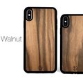 Cover for iPhone XR Walnut