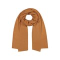 Knitted Cashmere Scarf Cashew