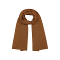 Knitted Cashmere Scarf Pecan