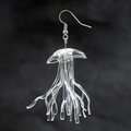 Upcycle with Jing Jellyfish Earrings Clear