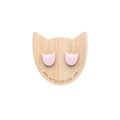Butoni Design Kissat Earrings, MULTIPLE COLOURS Vaaleanpunainen