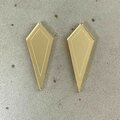 Arrow Earrings Gold