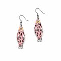 Crazy Granny Designs Norppa the Ringed Seal - SMALL SIZE - Earrings Pink