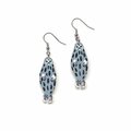 Crazy Granny Designs Norppa the Ringed Seal - SMALL SIZE - Earrings Blue