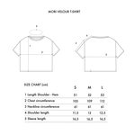MORICO Velour T-Shirt, Rose Quartz