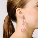 YO ZEN Kaunis -earrings, pink