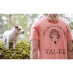VAI-KØ Boss Dog T-shirt, Hazy Orange