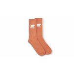 Karhu Classic Logo Socks, Burnt Orange / White