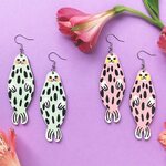 Crazy Granny Designs Norppa The Ringed Seal Earrings