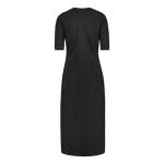Midi Belted Dress, Black