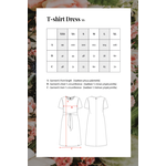 T-Shirt Dress, Poppy Field Taupe