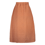 Button Skirt, Vintage Leaf Tawny