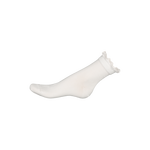 Kaiko Clothing Frill Socks, White