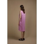 R/H Studio Mickey Launch Dress, Violet Linen Jersey