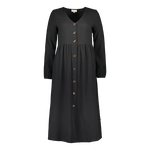 Kaiko Clothing Button Dress, Black