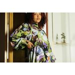 Kaiko Clothing Puff Dress, Olive Anemone