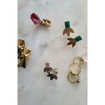 Kaiko Clothing Liv Earrings, Rose Quartz