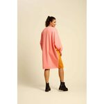 R/H Studio Magic Marvellous Dress, Coral Pink / Honey Brown