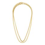 UHANA Everyday Chain Necklace Set, Gold