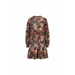 Kaiko Women Ruffle Sweater Dress, Blooming Forest
