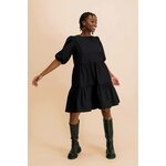 Kaiko Clothing Tiered Mini Dress, Black