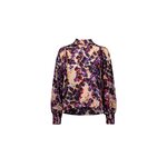 Kaiko Clothing Puff Blouse, Purple Moss