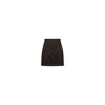 Kaiko Clothing Button Mini Skirt, Mocha