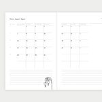 Nuppu Print Company Vellamon puutarha kalenteri 2023