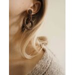 Kaiko Clothing Gia Earrings, Brass