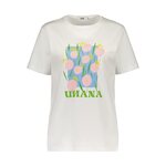 UHANA Cotton Candy Land T-shirt, White