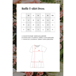 Kaiko Clothing Ruffle T-shirt Dress, Green Safari
