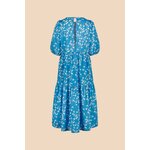 Kaiko Clothing Tiered Midi Dress, Vanilla Garden