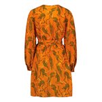 UHANA Adore Dress, Pearl Leopard Orange