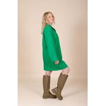 Kaiko Clothing Half-Zip Dress, Green