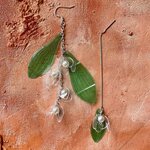 Upcycle with Jing Lily Of The Valley, Mismatched Earrings
