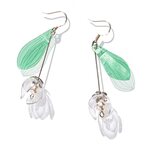Upcycle with Jing Just A Flower, Lily Of The Valley Earrings