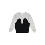 R/H Studio Magic Sweater, Light Grey/Black