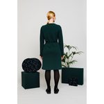 Nouki Klassikko Dress, Green/Black