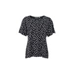 Puuvillatehdas Fernanda T-Shirt, Navy Blue