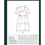 Riva Clothing V-pääntie mekko, Ultramariini