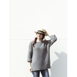 Puuvillatehdas Mara Sweater, Grey