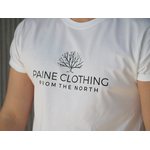 Paine Clothing From The North T-paita, Unisex, Valkoinen