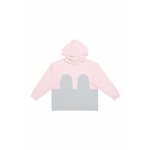 R/H Studio Mickey Hoodie, Baby Pink/Light Grey