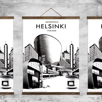 Metropolis Helsinki Juliste 50x70